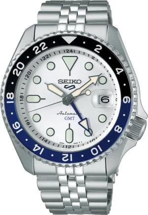 Seiko SSK033K1 Herrenuhr 5 Sports GMT Automatik 43mm 10ATM