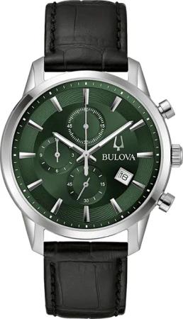 Bulova 96B413 Sutton Chronograph Herrenuhr 41mm 3ATM