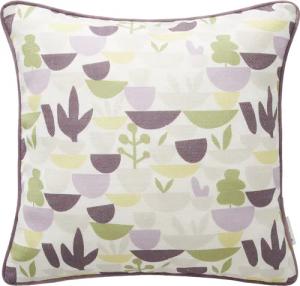TOM TAILOR Unisex mehrfarbige Kissenhülle, weiß, Geblümt, Gr. 45X45CM
