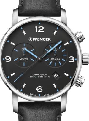 Wenger 01.1743.120 Urban Metropolitan Chronograph Herrenuhr 44mm 10ATM