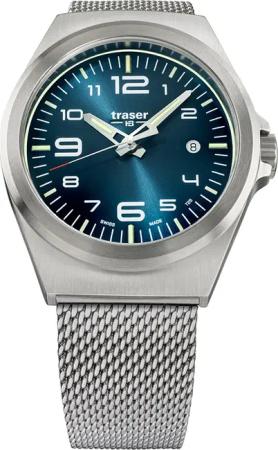 Traser H3 108205 P59 Esssential M Blue Herrenuhr 42mm 10ATM