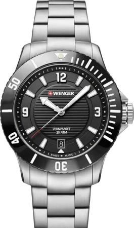 Wenger 01.0621.109 Seaforce Damenuhr Taucheruhr 36mm 20 ATM