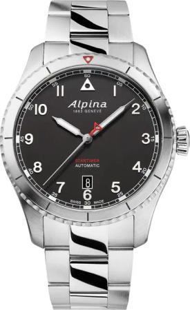 Alpina AL-525BW4S26B Startimer Pilot Automatik Herrenuhr 41mm