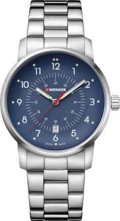 Wenger 01.1641.118 Avenue Herrenuhr 42mm 10ATM