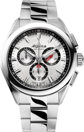 Alpina AL-373SB4E6B Alpiner Chronograph Herrenuhr 42mm 10ATM