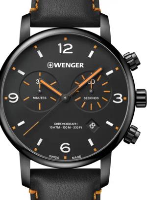Wenger 01.1743.114 Urban Metropolitan Chronograph Herrenuhr 44mm 10ATM