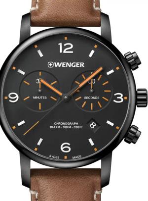 Wenger 01.1743.113 Urban Metropolitan Chronograph Herrenuhr 44mm 10ATM