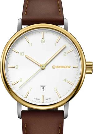 Wenger 01.1731.118 Urban Classic Herrenuhr 40mm 10 ATM