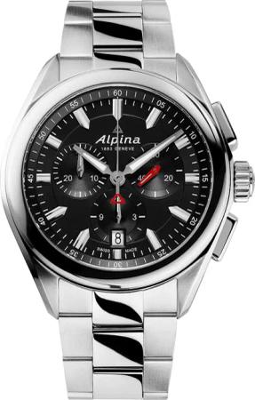 Alpina AL-373BB4E6B Alpiner Chronograph Herrenuhr 42mm 10ATM