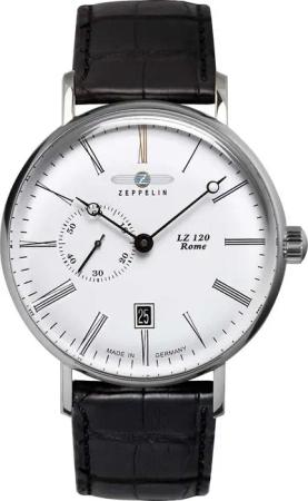 Zeppelin 7104-1 Rome Automatik m. kleiner Sekunde Herrenuhr 41mm 5ATM