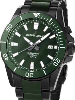 Jacques Lemans 1-2222F Hybromatic Herrenuhr 42mm 20ATM