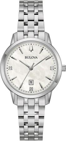 Bulova 96P233 Sutton Damenuhr 31mm 3ATM