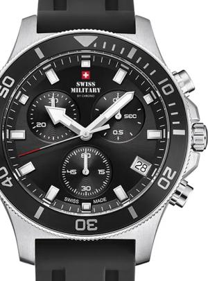 Swiss Military SM34067.07 Chronograph Herrenuhr 42mm 10ATM
