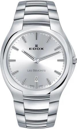 Edox 56003-3-AIN Les Bemonts Herrenuhr 40mm 3ATM
