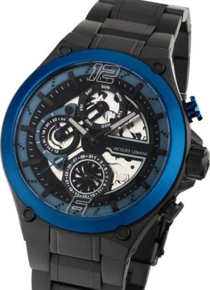 Jacques Lemans 1-2150G Manchester Multifunktion Herrenuhr 43mm