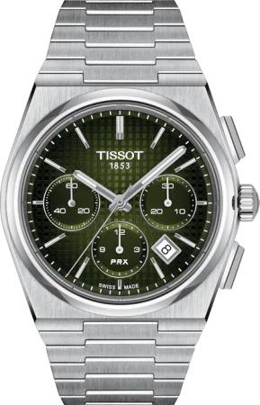 Tissot T1374271109100 Herrenuhr PRX Automatic Chronograph 42mm 10ATM