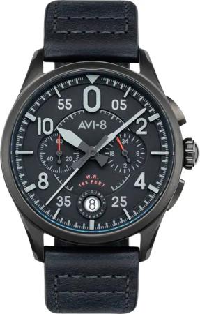 AVI-8 AV-4089-03 Spitfire Chronograph Herrenuhr 42mm 5ATM
