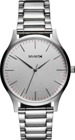 MVMT MT01-S 40 Series Silver Herrenuhr 40mm 3ATM