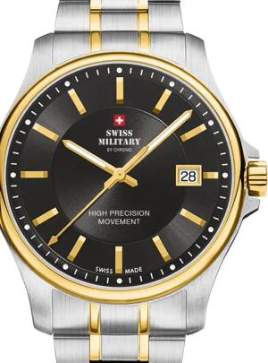 Swiss Military SM30200.04 Herrenuhr 39mm 5ATM