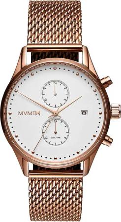 MVMT D-MV01-RGM Voyager White Rose Herrenuhr 42mm 10ATM