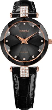 Jowissa J5.623.M Facet Strass Damenuhr 29mm 5ATM