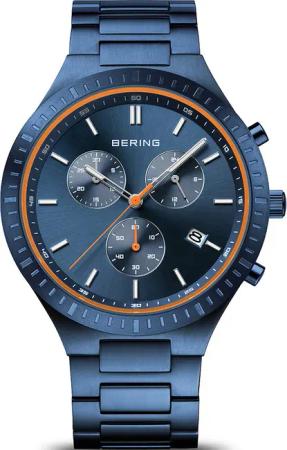 Bering 11743-797 Titanium Chronograph Herrenuhr 43mm 5ATM
