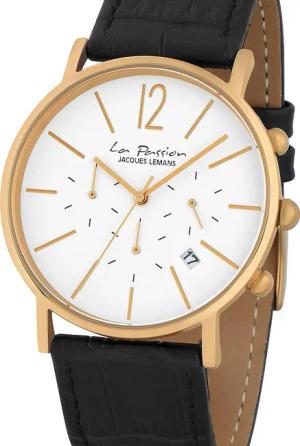 Jacques Lemans LP-123O La Passion Chronograph Unisex Uhr 40mm