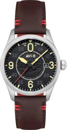 AVI-8 AV-4090-08 Herrenuhr Spitfire Smith Automatik 42mm 5ATM