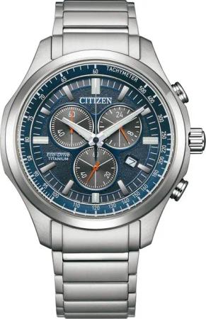 Citizen AT2530-85L Eco-Drive Titanium Chronograph Herrenuhr 43mm