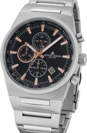 Jacques Lemans 1-1734A Manchester Chronograph Herrenuhr