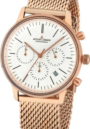 Jacques Lemans N-209ZM Retro Classic Chronograph Unisex Uhr