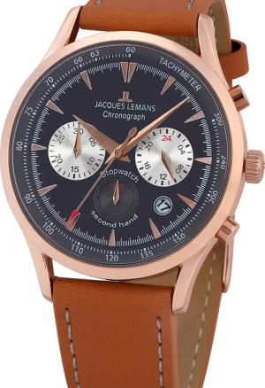 Jacques Lemans 1-2068F Retro Classic Chronograph Herrenuhr