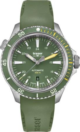 Traser H3 110327 P67 Diver Automatik Green Herrenuhr 46mm 50ATM