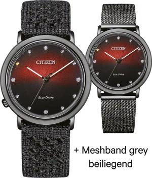 Citizen EM1007-47E Eco-Drive Elegance Ambiluna Damenuhr 34mm 5ATM
