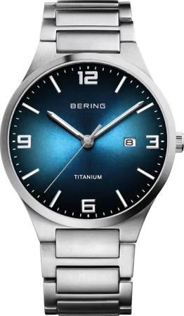 Bering 15240-777 Herrenuhr Titanium 40mm 5ATM