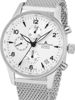 Jacques Lemans 1-1935B London Automatik Chronograph Herrenuhr