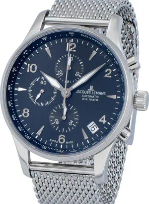 Jacques Lemans 1-1935D London Automatik Chronograph Herrenuhr