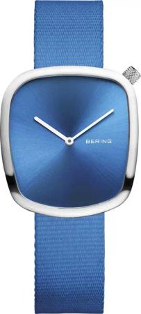 Bering 18034-308 Damenuhr Pebble 34mm 3ATM