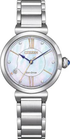 Citizen EM1070-83D Eco-Drive Elegance Damenuhr 30mm 5ATM