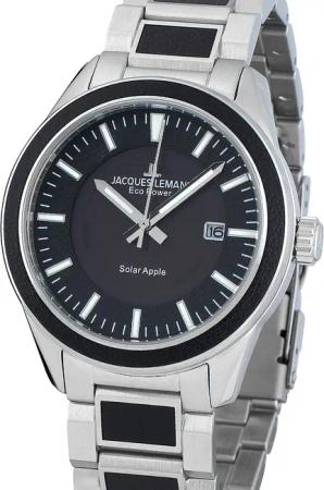 Jacques Lemans 1-2116D Eco Power Apple Herrenuhr 40mm 10ATM