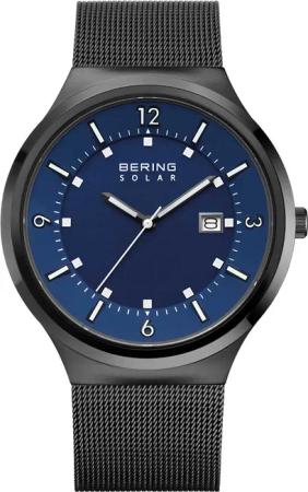 Bering 14442-227 Herrenuhr Solaruhr 42mm 5ATM