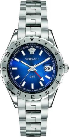 Versace V11010015 Hellenyium GMT Herrenuhr 42mm 5ATM