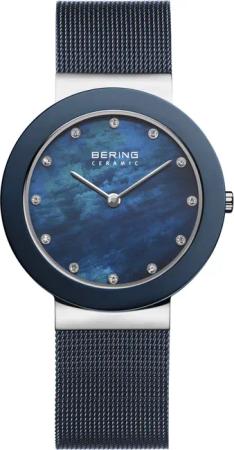 Bering 11435-387 Ceramic Damenuhr 34mm 5ATM