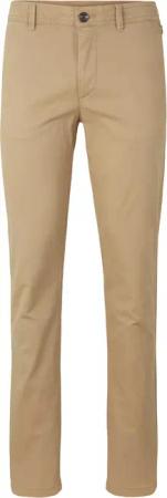 TOM TAILOR Herren Stretch Chino Slim, grün, Uni, Gr. 38/32