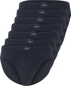 TOM TAILOR Herren Slips aus Baumwolle im 7er-Pack, blau, Uni, Gr. XL/7