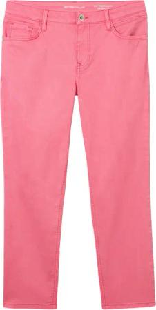 TOM TAILOR Damen TTALEXA Straight Jeans Cropped, rosa, Gr. 29/26