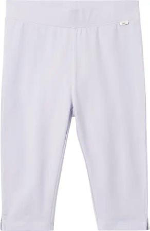 TOM TAILOR Mädchen Capri Leggings, lila, Uni, Gr. 116/122