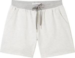 TOM TAILOR Damen Loungewear Sweat-Shorts, grau, Meliert, Gr. 3XL/46