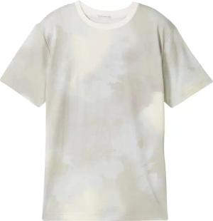 TOM TAILOR Jungen Batik T-Shirt mit Bio-Baumwolle, grün, Farbverlauf, Gr. 152
