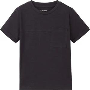 TOM TAILOR Jungen T-Shirt mit aufgesetzter Brusttasche, grau, Uni, Gr. 116/122